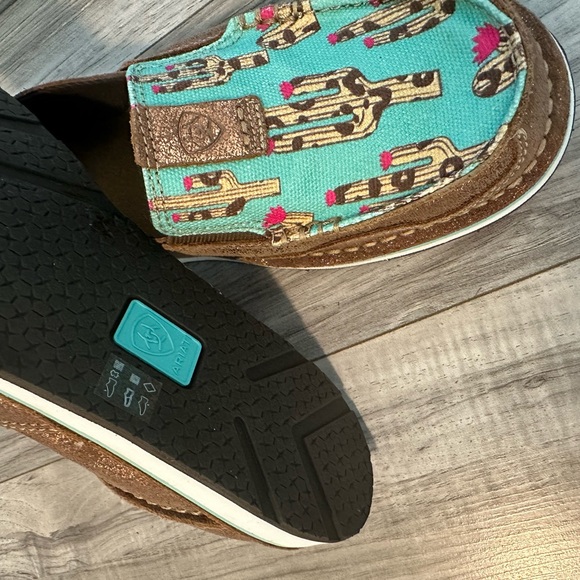 Ariat Womens Cruiser Metallic Bronze/Leopard Cactus - Picture 5 of 12